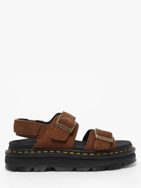 Sandalen Zebzag Uit Leder Dr martens Bruin women 42853200
